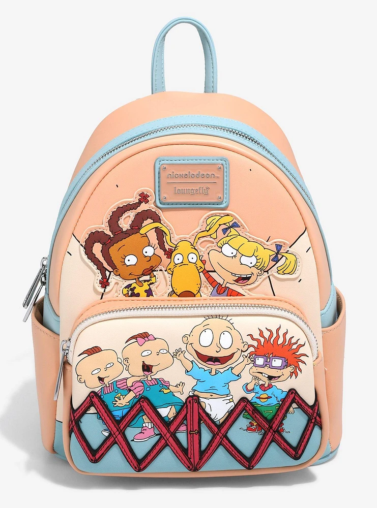 Loungefly Rugrats Group Portrait Mini Backpack