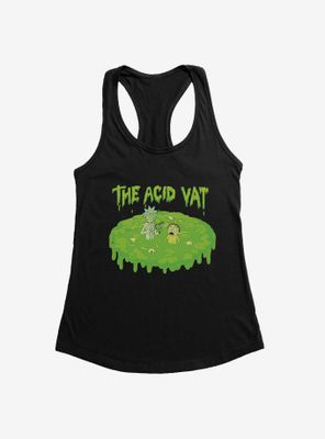 Rick And Morty The Acid Vat Womens Tank Top