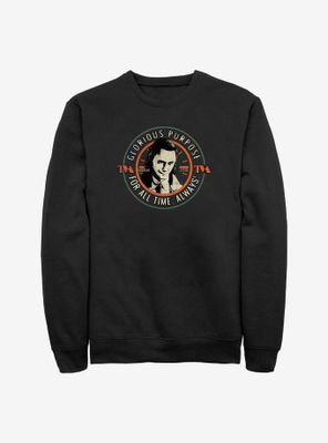 Marvel Loki Circle Stamp Sweatshirt