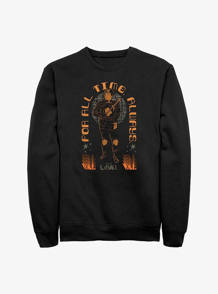 Marvel Loki Hunter B-15 For All Time Sweatshirt