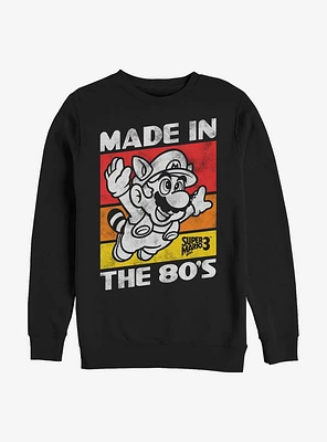 Nintendo Mario The Friendly Skies Crew Sweatshirt