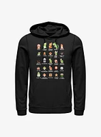 Nintendo Mario Pixel Cast Hoodie