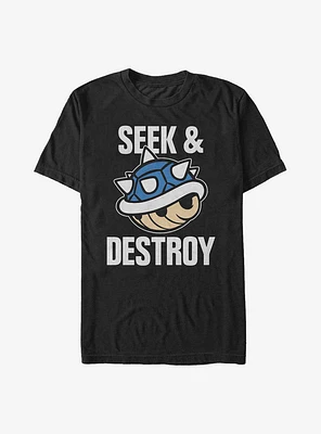 Nintendo Mario Seek And Destroy T-Shirt