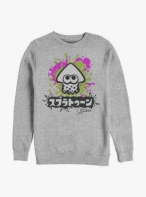Nintendo Splatoon Inkling Crew Sweatshirt