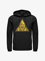 Nintendo Zelda Silhouette Triforce Hoodie