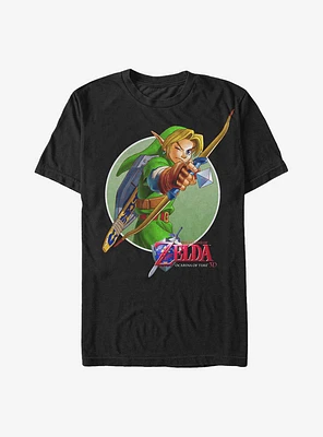 Nintendo Zelda Link Aims T-Shirt