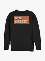 Nintendo Mario Start It Up Crew Sweatshirt