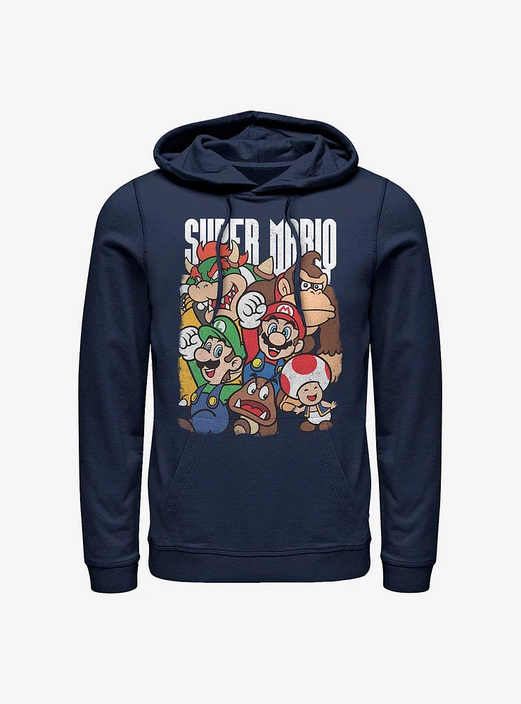 Nintendo Mario Super Group Hoodie