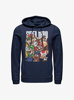Nintendo Mario Super Group Hoodie