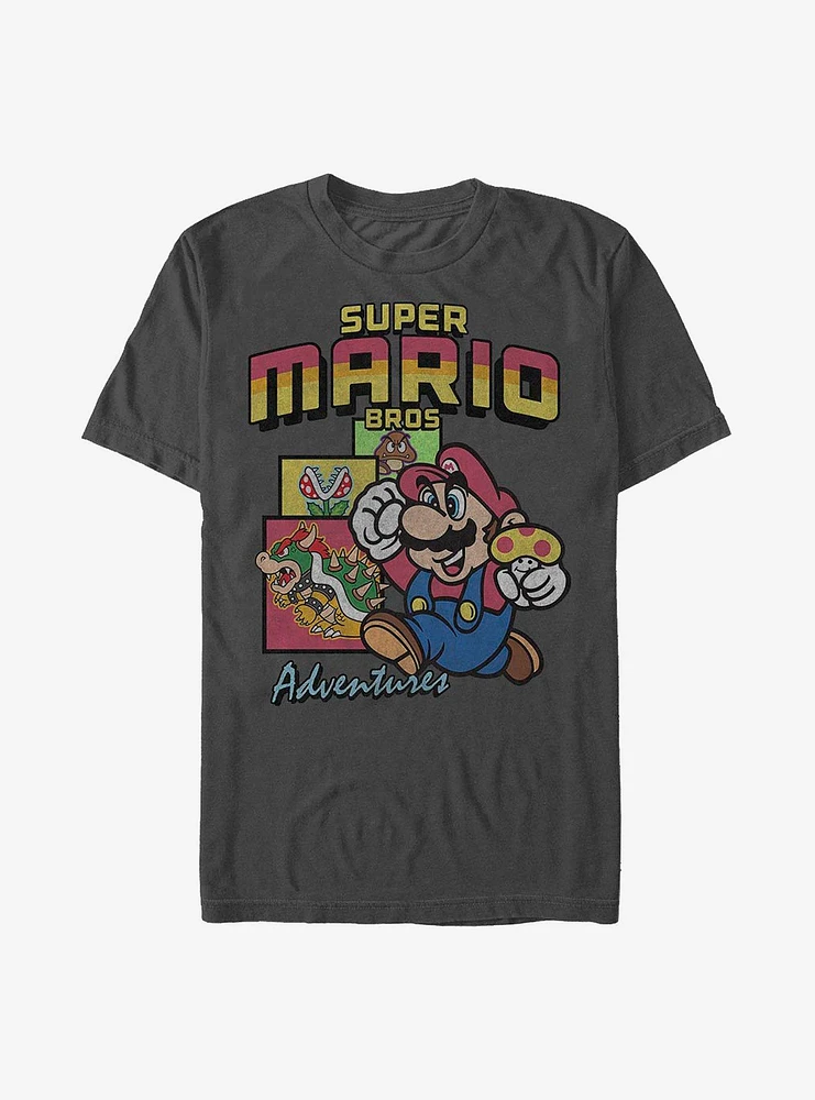 Nintendo Mario Vintage Adventures T-Shirt