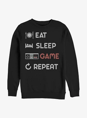 Nintendo Game Repeat Crew Sweatshirt