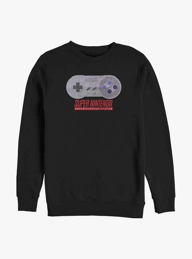 Nintendo Super Classic Controller Crew Sweatshirt