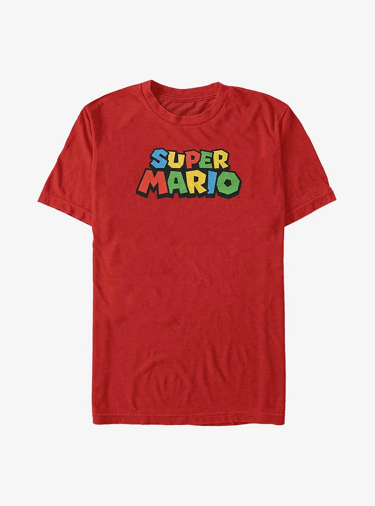 Nintendo Super Mario Logo T-Shirt