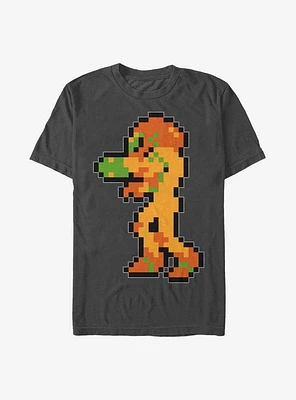 Nintendo Metroid Samus Pixels T-Shirt
