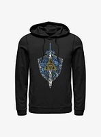 Nintendo Zelda Iconic Weapon Hoodie