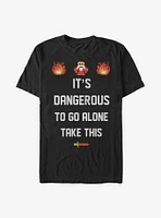 Nintendo Zelda It's Dangerous T-Shirt