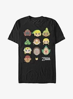 Nintendo Zelda Head Games T-Shirt