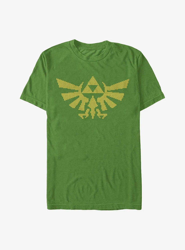 Nintendo Zelda Ugly Holiday Triforce T-Shirt