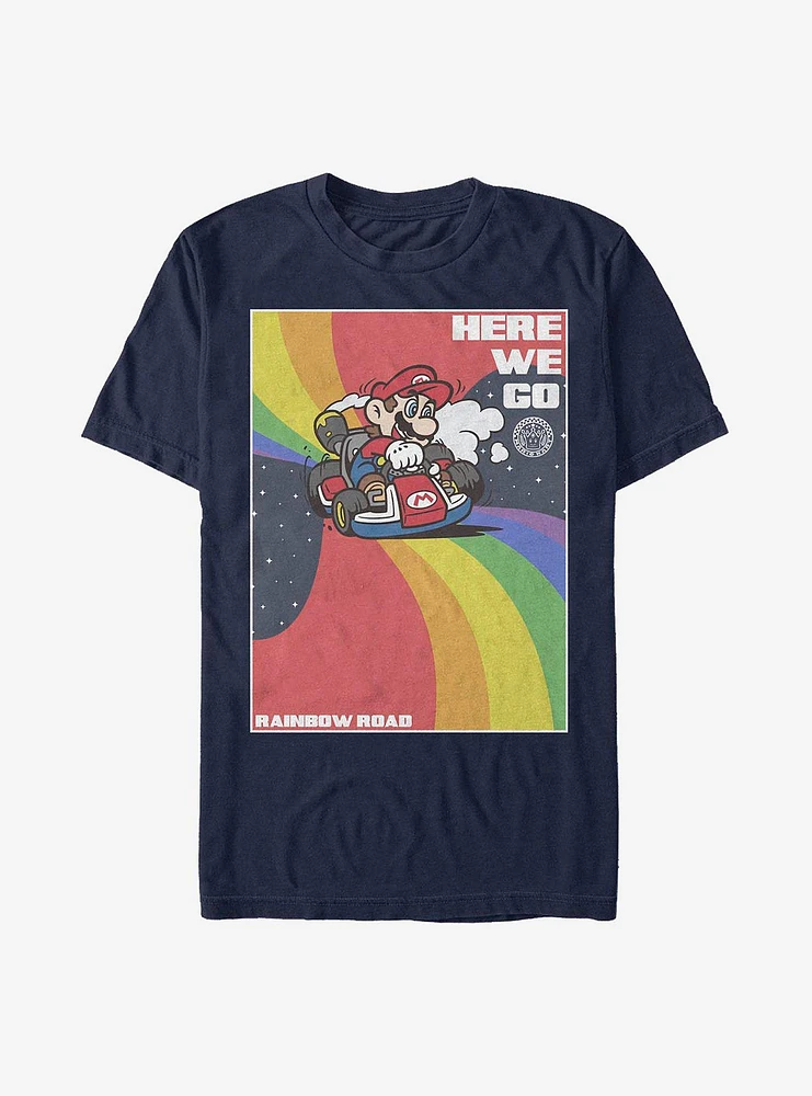 Nintendo Mario Here We Go T-Shirt