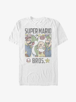 Nintendo Mario Retro Bros T-Shirt