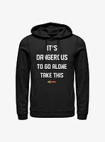 Nintendo Zelda It's Dangerous Hoodie