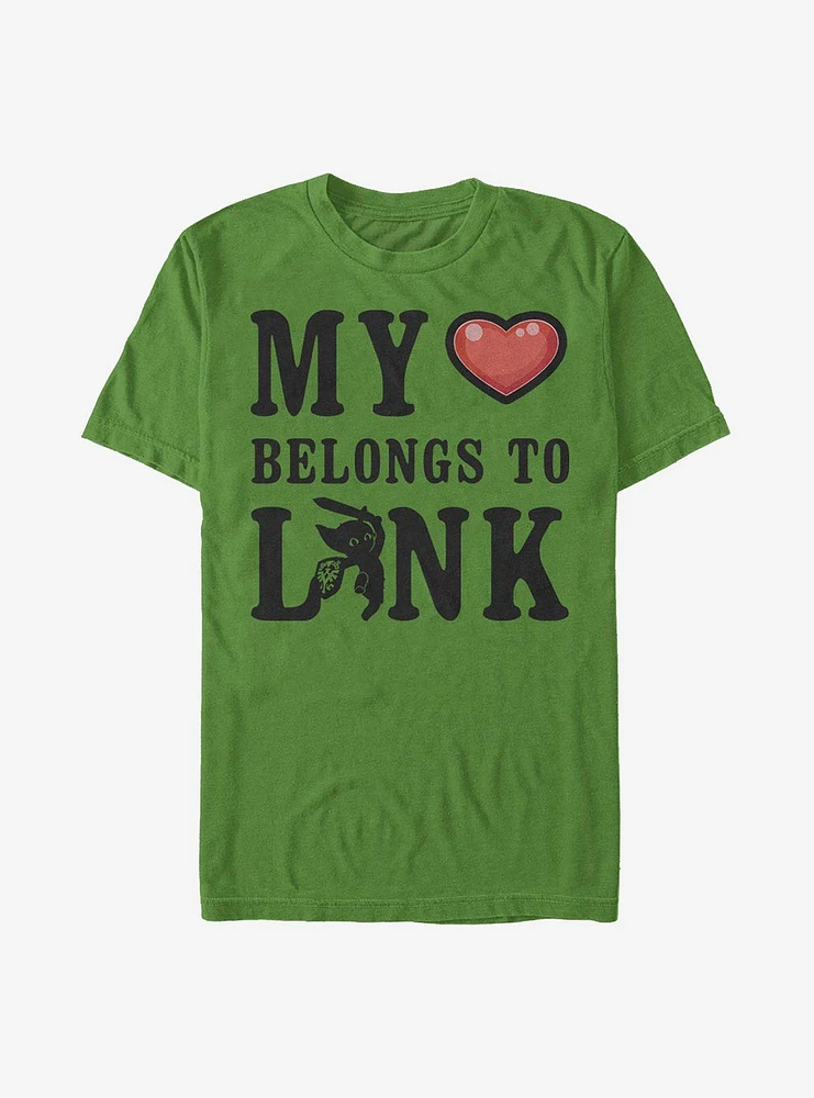 Nintendo Zelda My Heart Belongs T-Shirt