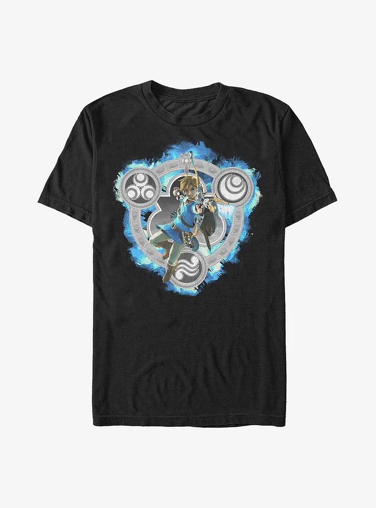 Nintendo Zelda Wild Noir T-Shirt