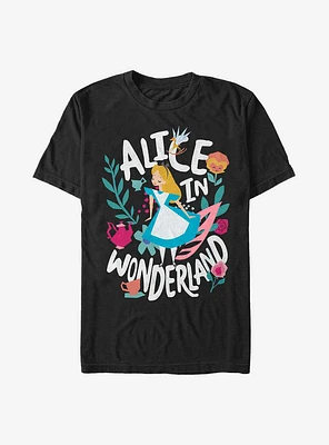 Disney Alice Wonderland Artsy T-Shirt