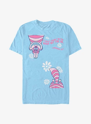 Disney Alice Wonderland Cheshire Split T-Shirt