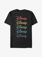 Disney Rainbow Stacked T-Shirt
