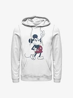 Disney Mickey Mouse Peace Sign Hoodie