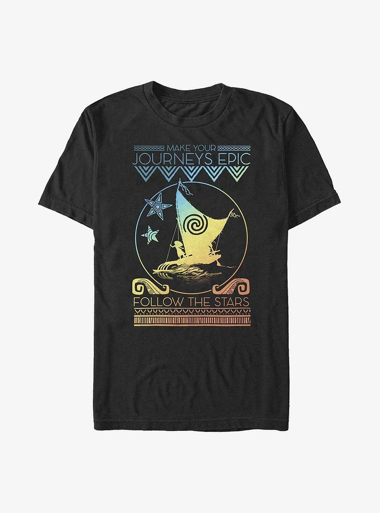 Disney Moana Follow The Stars T-Shirt