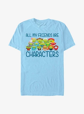 Disney Pixar Friends Are Characters T-Shirt