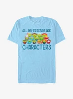 Disney Pixar Friends Are Characters T-Shirt