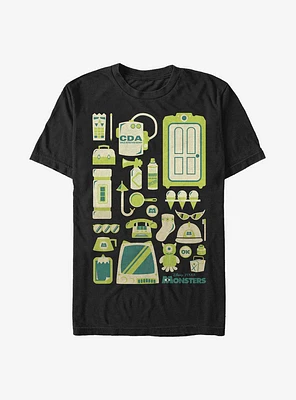 Disney Pixar Monsters Inc. Icons T-Shirt