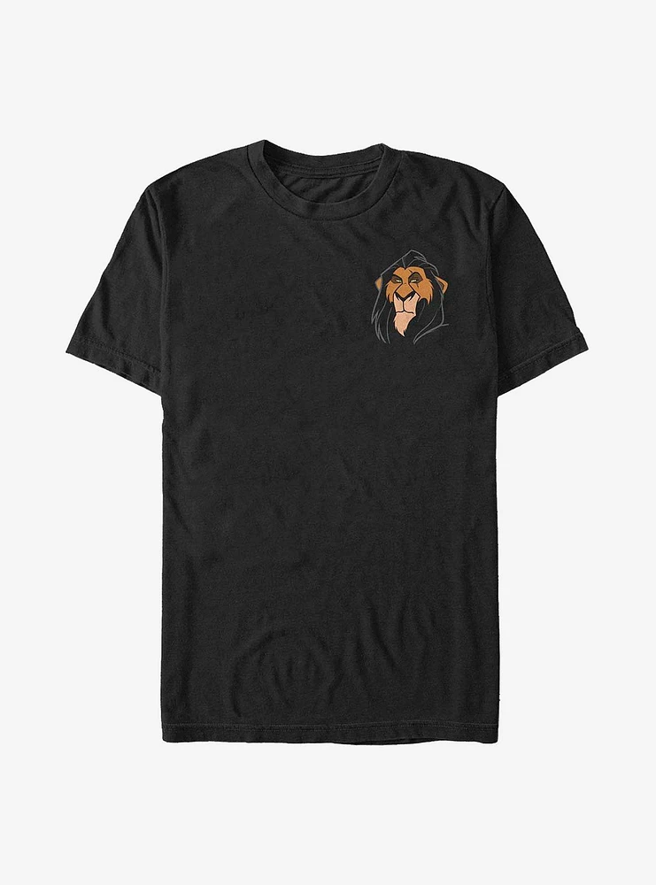 Disney The Lion King Scar Badge T-Shirt