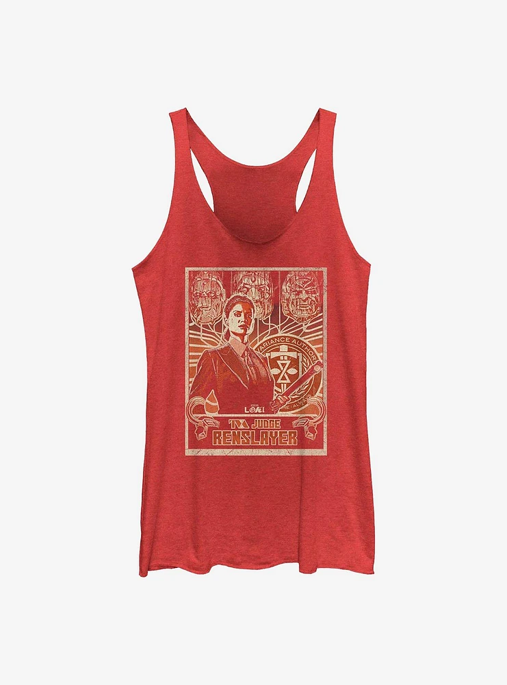 Marvel Loki TVA Judge Renslayer Girls Tank