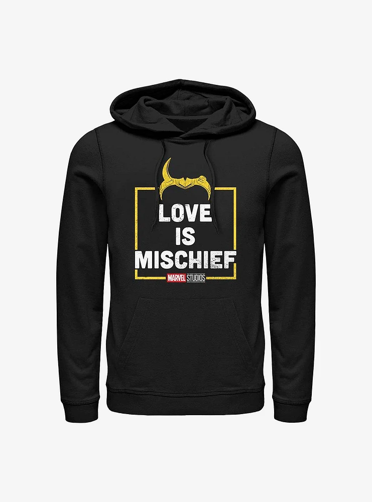 Marvel Loki Love Is Mischief Hoodie