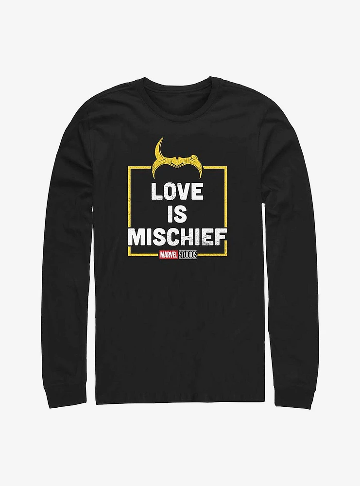 Marvel Loki Love Is Mischief Long-Sleeve T-Shirt