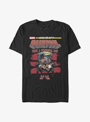 Marvel What If...? Deadpool Took A Personal Day T-Shirt