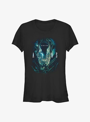 Alien This Time It's War Girls T-Shirt
