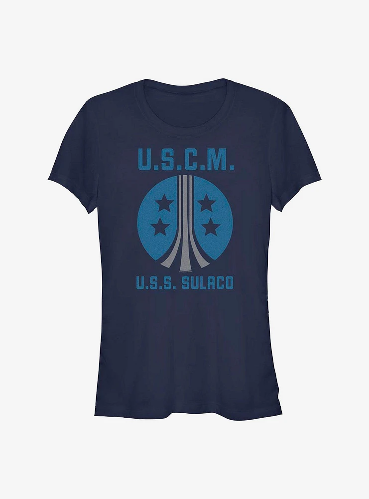 Alien U.S.C.M. Logo Girls T-Shirt