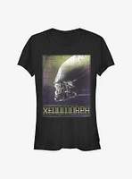 Alien Xenomorph Profile Girls T-Shirt