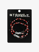 My Chemical Romance Three Cheers Best Friend Beaded Bracelet Set