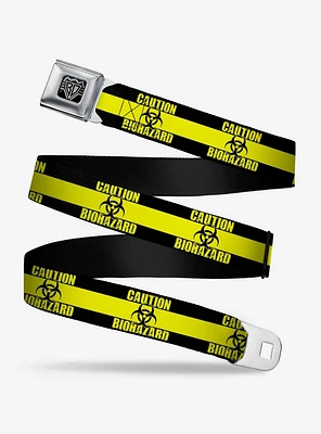 Caution Biohazard Seatbelt Belt