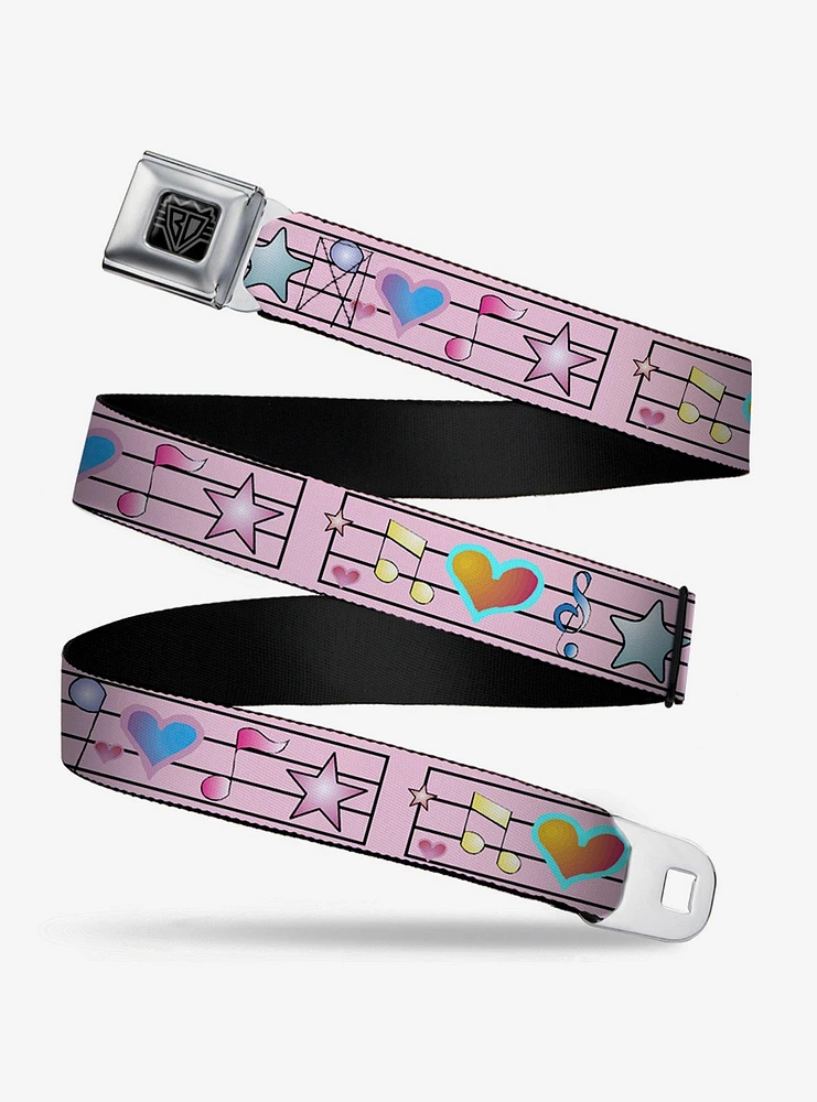 Music Notes Seatbelt Belt