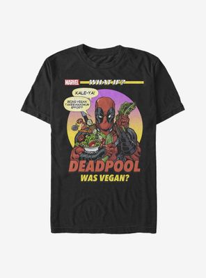 Marvel What If?? Deadpool Was A Vegan T-Shirt
