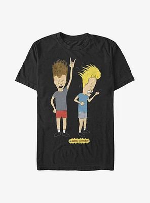 Beavis And Butthead Over Logo T-Shirt
