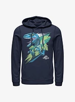 Jurassic Park Blue Dino Hoodie