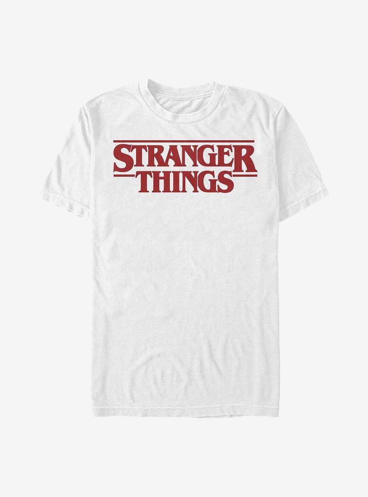 Stranger Things Red Logo T-Shirt